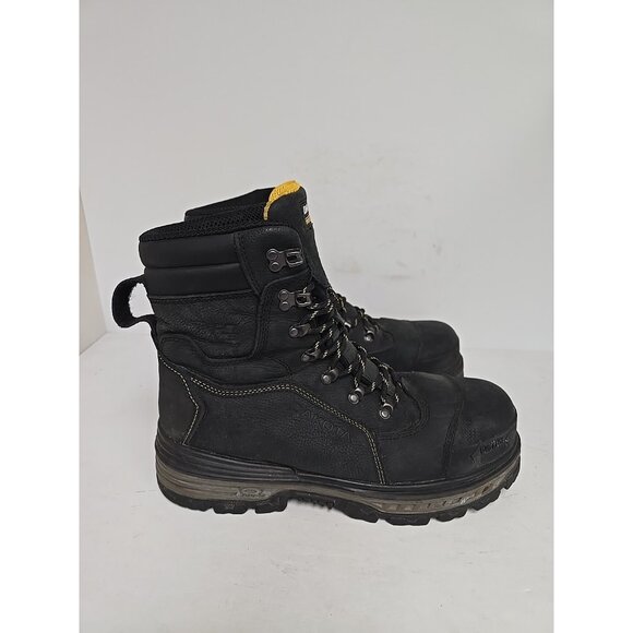 DAKOTA Men's 8" 8516 Composite Toe Comp Plate HD3 WP Work Boots Black Size 12M - Picture 2 of 9